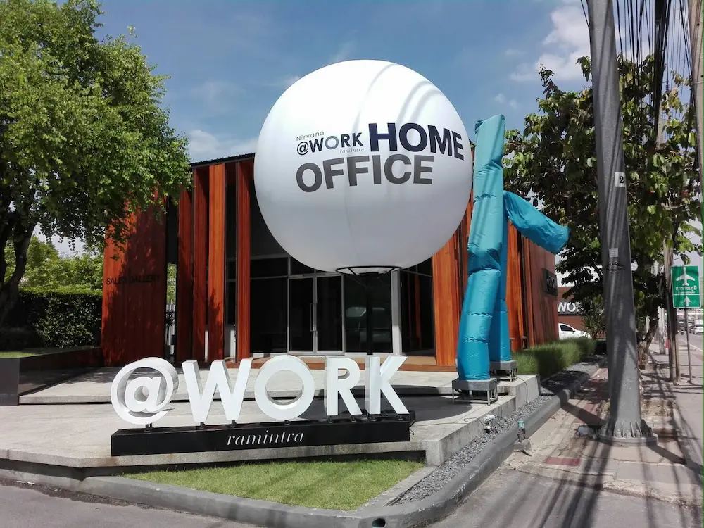 บอลลูนวางพื้น / ขาตั้ง ผลงานติดตั้งจริงโดย BalloonWork 12