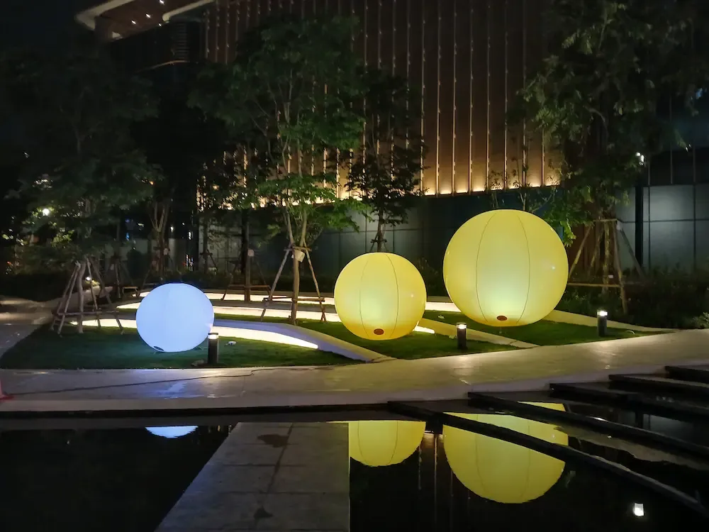 บอลลูนวางพื้น / ขาตั้ง ผลงานติดตั้งจริงโดย BalloonWork 22