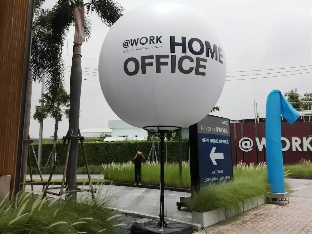 บอลลูนวางพื้น / ขาตั้ง ผลงานติดตั้งจริงโดย BalloonWork 7