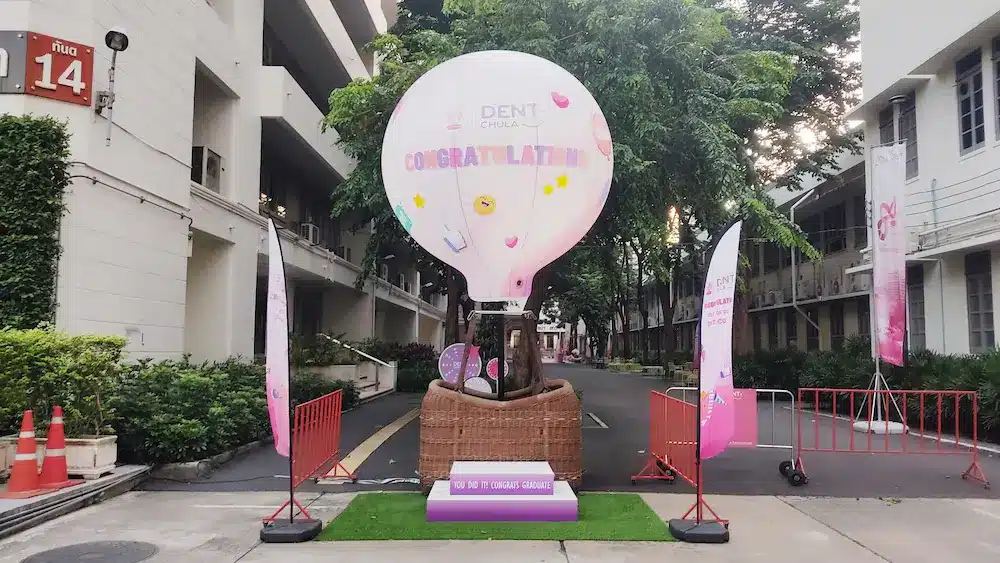 บอลลูนทรงพิเศษ Non-round ผลงานติดตั้งจริงโดย BalloonWork 4
