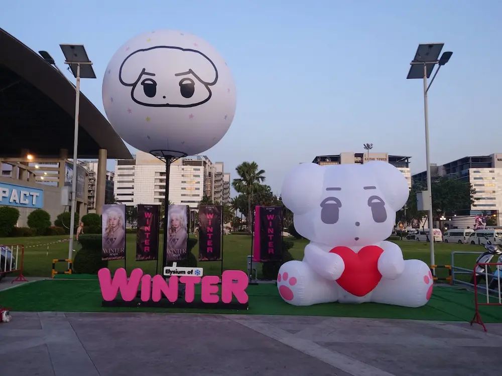 งานพองลมสั่งผลิต ผลงานติดตั้งจริงโดย BalloonWork 13