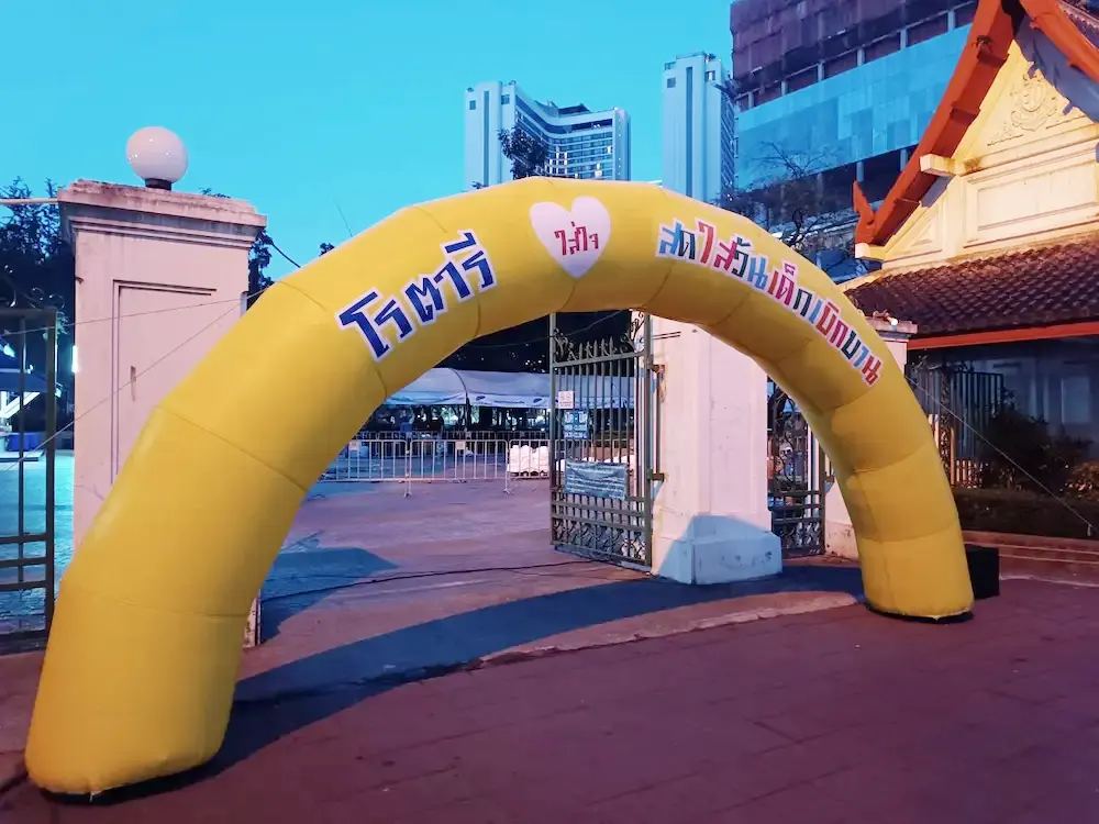 ซุ้มพองลม ผลงานติดตั้งจริงโดย BalloonWork 8