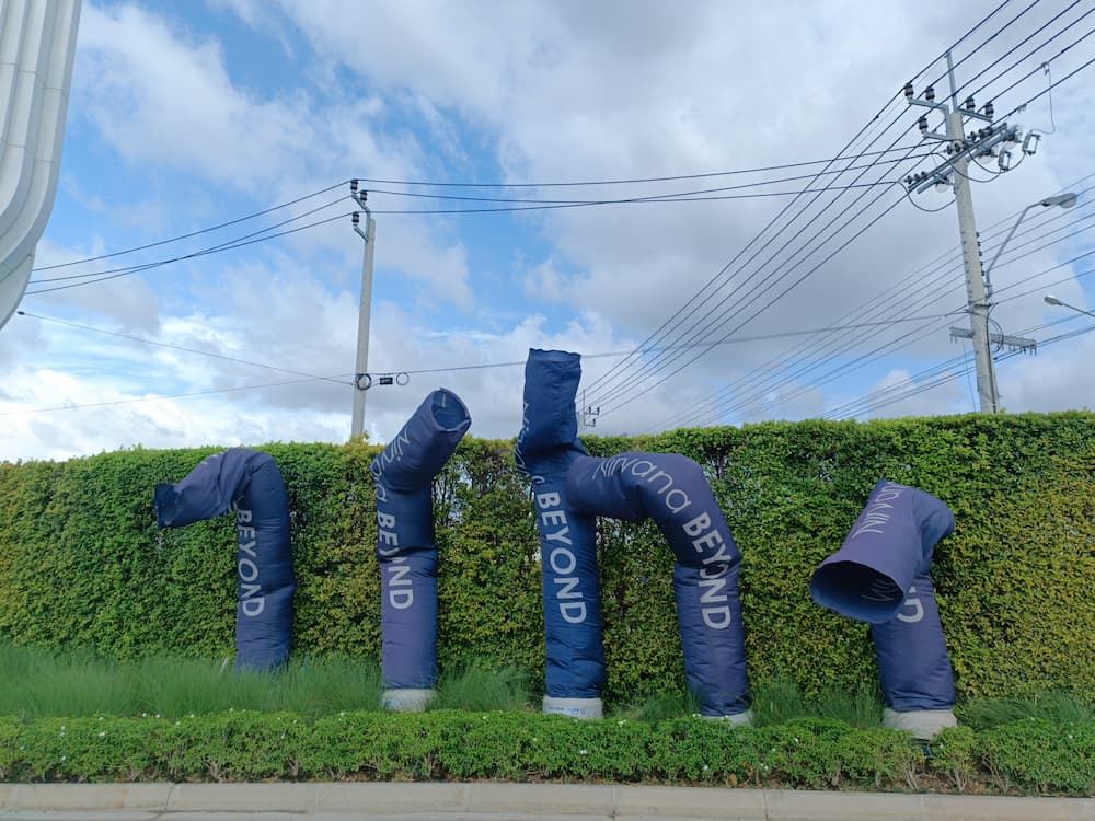 สกายทูป / ท่อผ้า ผลงานติดตั้งจริงโดย BalloonWork 14