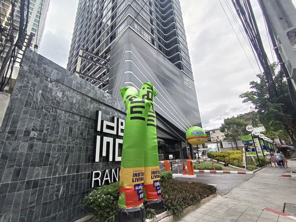 สกายทูป / ท่อผ้า ผลงานติดตั้งจริงโดย BalloonWork 8